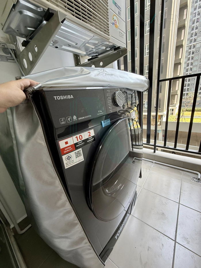 รูป 🚩 ให้เช่าคอนโด รีเจ้นท์ โฮม บางนา อาคาร B ชั้น 6 1 ห้องนอน ขนาด 28 ตรม ใกล้ BTS บางนา - รูปที่ 7/8