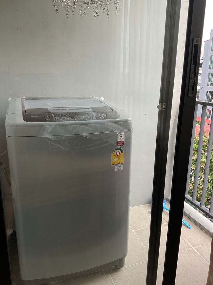 รูป ให้เช่า เอชทู สโตน คอนโด รามอินทรา21 H2 stone Ramindra 21 ห้องสวย เฟอร์ไฟฟ้าครบ มีเครื่องซักผ้า - รูปที่ 13/13