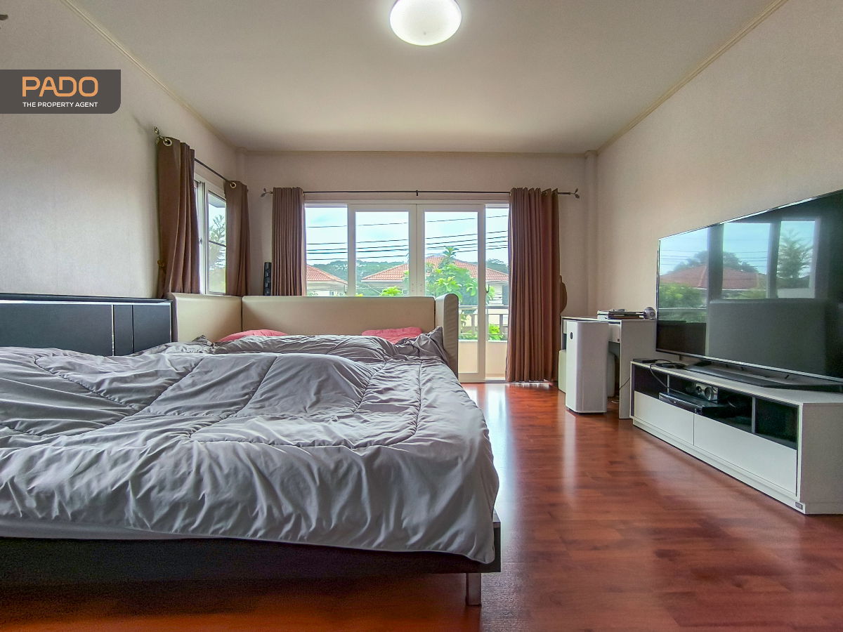 รูป ให้เช่า บ้าน ศุภาลัย พาร์ค วิลล์ รามอิทรา 5 ติด ถนนเทพรักษ์ 58 ตร.ว. 5 นอน 4 น้ำ มีบ่อปลาสวนหน้าบ้าน - รูปที่ 17/26