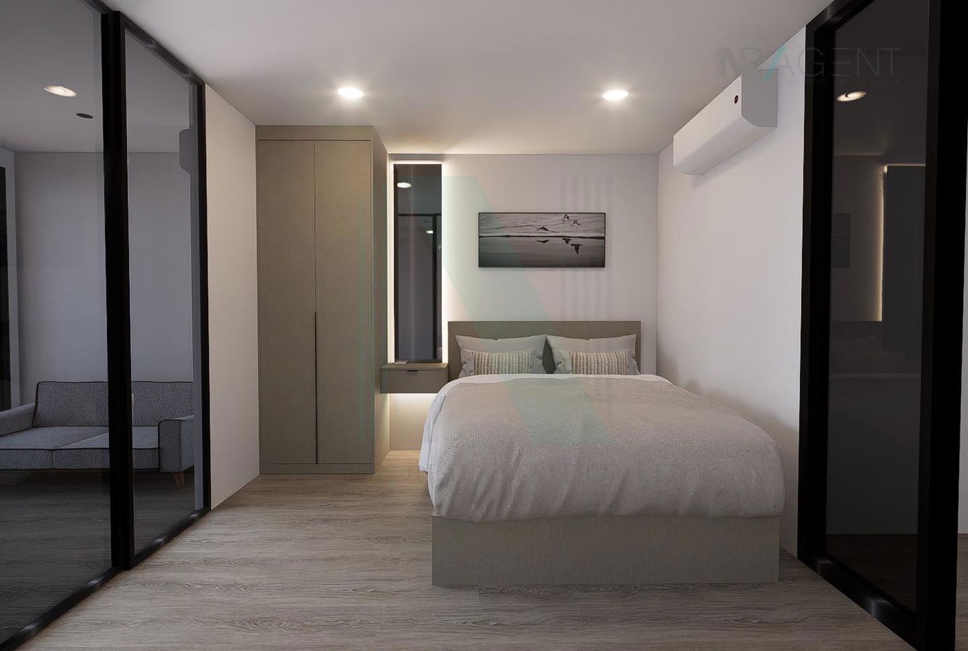 รูป ให้เช่าคอนโด แอสปาย สุขุมวิท-พระราม 4 อาคาร 1 ชั้น 30 1 ห้องนอน ขนาด 35 ตรม ใกล้ BTS พระโขนง - รูปที่ 8/8