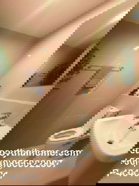 รูป P-43431 ให้เช่า คอนโด นิช โมโน สุขุมวิท-ปู่เจ้า อำเภอเมืองสมุทรปราการ จังหวัดสมุทรปราการ พร้อมอยู่ ราคาถูก Line Id: @easythaihome 085-592-2897 - รูปที่ 4/8