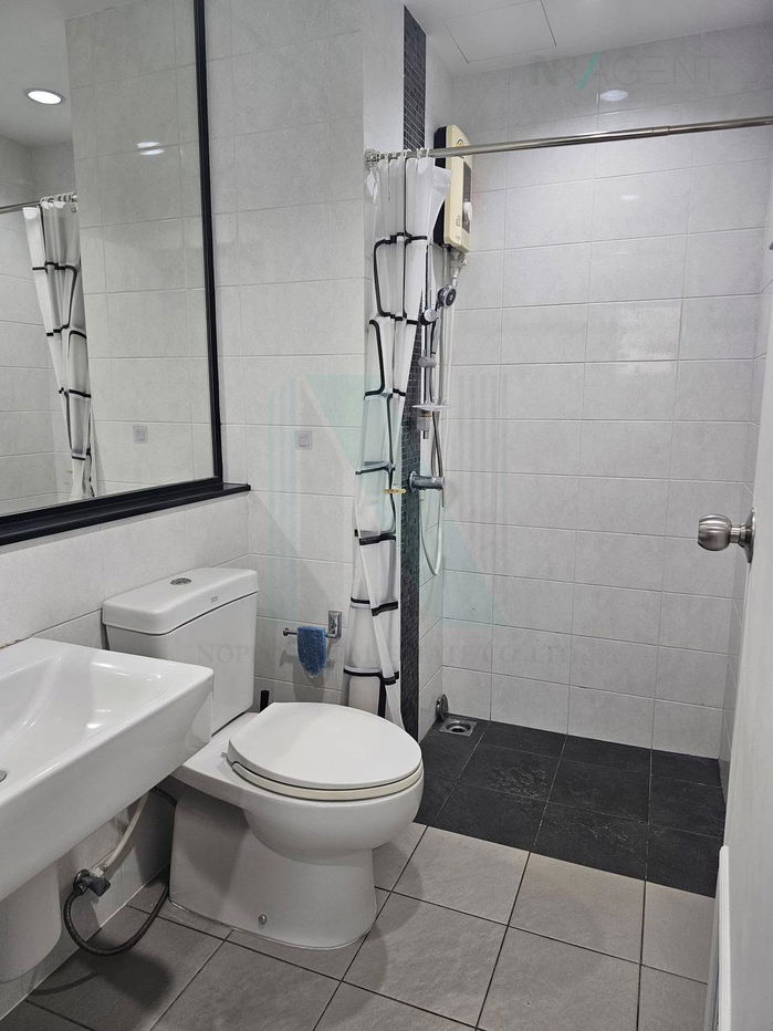 รูป ให้เช่าคอนโด เดอะ ทรี ริโอ้ บางอ้อ สเตชั่น อาคาร 1 ชั้น  1 ห้องนอน ขนาด 30 ตรม ใกล้ ตลาดบางอ้อ - รูปที่ 8/8