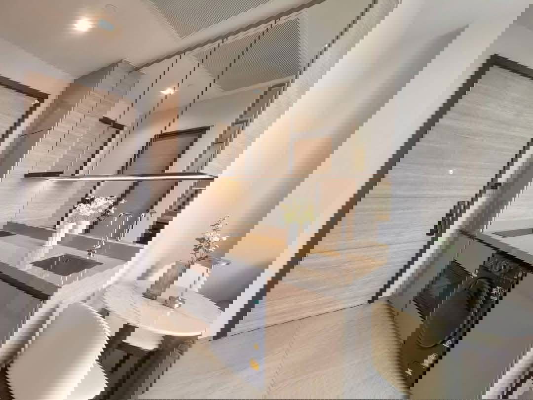 รูป 📣คอนโดให้เช่า The Crest Park Residence ห้องใหม่ ตกแต่งสวยมาก เฟอร์นิเจอร์ครบ พร้อมเข้าอยู่ - รูปที่ 4/5