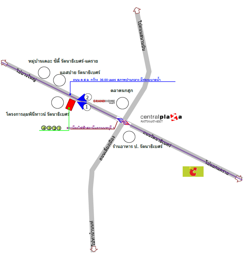 รูป คอนโดมิเนียม 1 ห้องนอน, 26.18 ตารางเมตร คอนโดมิเนียม สำหรับขาย สกายไลน์ รัตนาธิเบศร์  บางกระสอ เมืองนนทบุรี นนทบุรี - รูปที่ 27/28