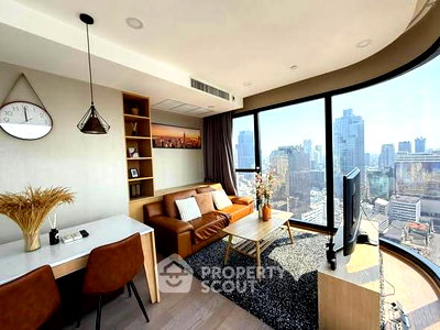 Condos for rent Silom and Sathorn Road : 2-BR Condo at Ashton Chula Silom near MRT Sam Yan (ID 2463913)
