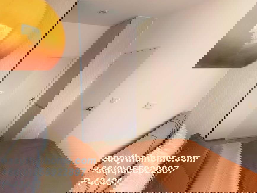 รูป P-43431 ให้เช่า คอนโด นิช โมโน สุขุมวิท-ปู่เจ้า อำเภอเมืองสมุทรปราการ จังหวัดสมุทรปราการ พร้อมอยู่ ราคาถูก Line Id: @easythaihome 085-592-2897 - รูปที่ 6/8