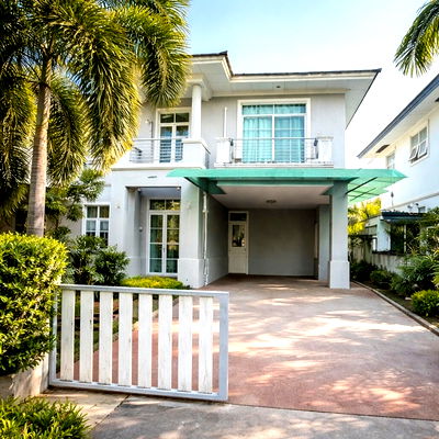 บ้านเดี่ยวให้เช่า : เพลินนารี่ มอลล์ 1.3 กม. เช่าบ้านเดี่ยว 2 ชั้นสวย ตลาดถนอมมิตร 1กม. พร้อมเฟอร์ฯ 60ตร.วา. 240ตร.ม 3นอน 3 น้ำ