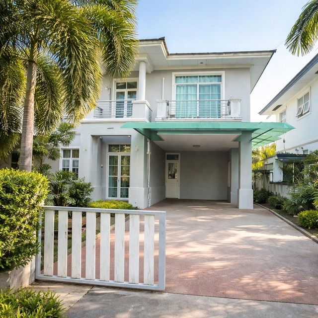 รูป เพลินนารี่ มอลล์ 1.3 กม. เช่าบ้านเดี่ยว 2 ชั้นสวย ตลาดถนอมมิตร 1กม. พร้อมเฟอร์ฯ 60ตร.วา. 240ตร.ม 3นอน 3 น้ำ - รูปที่ 1/8