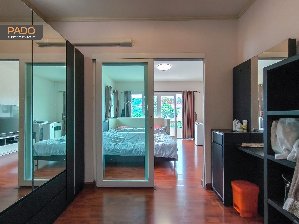 รูป ให้เช่า บ้าน ศุภาลัย พาร์ค วิลล์ รามอิทรา 5 ติด ถนนเทพรักษ์ 58 ตร.ว. 5 นอน 4 น้ำ มีบ่อปลาสวนหน้าบ้าน - รูปที่ 24/26