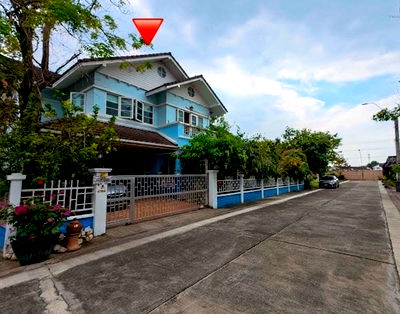 บ้านเดี่ยว เขตบางแค : หลังมุมติดสวนส่วนกลาง!!! ขายบ้านเดี่ยว โครงการบ้านสวนเอกสยาม หลังมุมพื้นที่ 101 ตารางวา  ในพุทธมณฑลสาย2 ซอย7 ทำเลดีมาก 