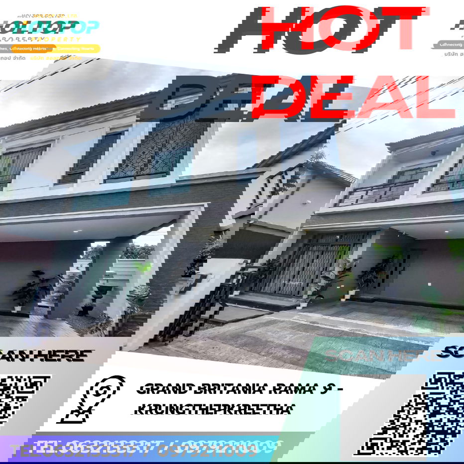 รูป #R8534 🎉 301268 ให้เช่าบ้าน Grand Britania Rama 9 - Krungthepkreetha - รูปที่ 1/22