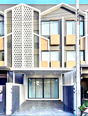 เช่าทาวน์โฮม วิทยาลัยเทคนิคสมุทรปราการ : ให้เช่า เพียวมิกซ์ สุขุมวิท-แพรกษา (Pure Mix Sukhumvit-Praksa) อยู่เทศบาลบางปู 30  ใกล้ BTSแพรกษา