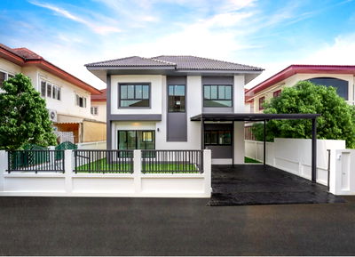 บ้านเดี่ยว นนทบุรี : รติรมย์2 ราชพฤกษ์-กาญจนภิเษก สวนผัก