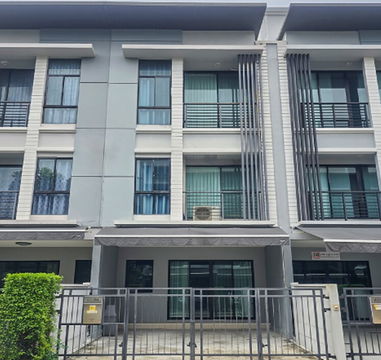 ขายทาวน์โฮม 3 ชั้นมือสองนนทบุรี โครงการ บ้านกลางเมือง รัตนาธิเบศร์ (Baan Klang Muang Rattanathibet) เนื้อที่ 18.1 ตร.ว.