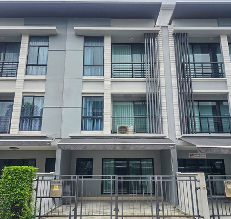 รูป ขายทาวน์โฮม 3 ชั้นมือสองนนทบุรี โครงการ บ้านกลางเมือง รัตนาธิเบศร์ (Baan Klang Muang Rattanathibet) เนื้อที่ 18.1 ตร.ว. - รูปที่ 1/14