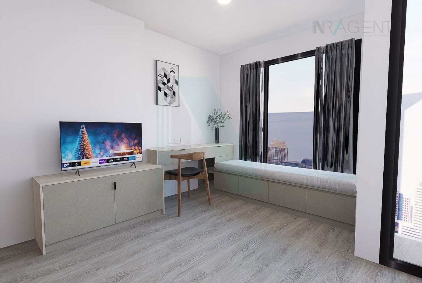 รูป 🎉 ให้เช่าคอนโด แอสปาย สุขุมวิท-พระราม 4 อาคาร 1 ชั้น 30 1 ห้องนอน ขนาด 35 ตรม ใกล้ BTS พระโขนง - รูปที่ 2/8