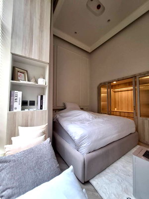 Condos for rent : Park Origin Chula - Samyan 【𝐑𝐄𝐍𝐓】🔥 Brand new room, 2 bedrooms, high floor, convenient travel, near MRT Samyan🔥Contact Line ID: @hacondo