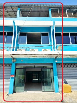 BTSสะพานควาย 1กม.240 ตร.ม.3นอน อินทามระ8-14 ให้เช่าอาคารพาณิชย์ 3 ชั้น 20 ตร.วา. ม.หอการค้า 900 ม. 2น้ำ