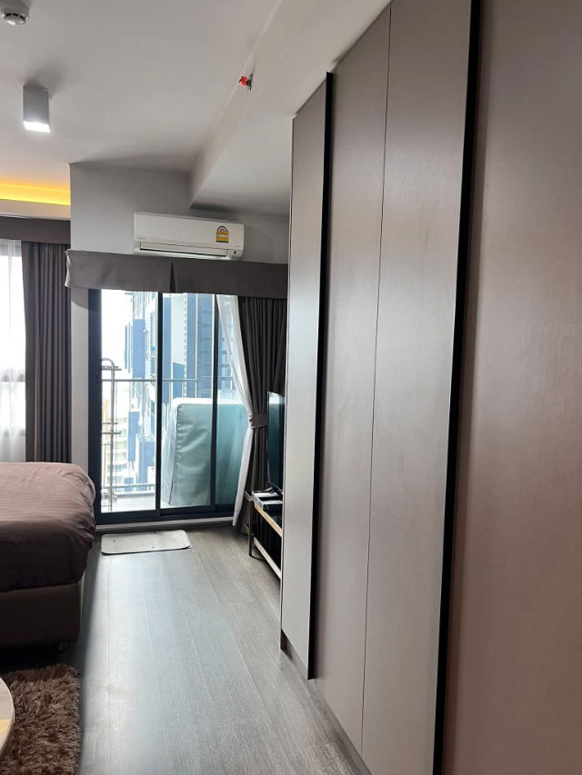 รูป Ideo Sukhumvit 93 🌿 สตูดิโอแต่งครบ ติด BTS บางจาก | วิวรถไฟฟ้า | พร้อมเข้าอยู่ทันที | 15,000 บาท/เดือน - รูปที่ 3/5