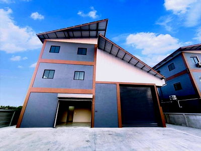 Factory for rent Bang Yai Nonthaburi : For Rent New Warehouse with Office and living Room / locate Bangyai / living space 408 SQ.Maters