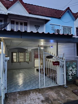 For Sale Townhouse/Townhome , Baan Rotsukhon Thani , Khae Rai , Krathum Baen , Samut Sakhon , CX-141038 ✅ Live chat with us ADD LINE @connexproperty ✅