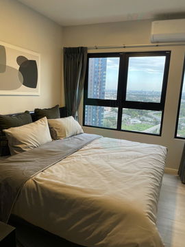 🎊 For Rent Condo THE KEY MRT PHETKASEM 48 Building 1, Floor 21,1 bed room, Room size 28.00 sqm