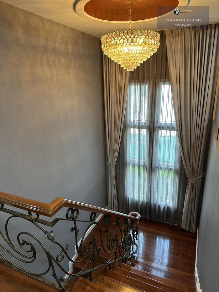 รูป Perfect Masterpiece Rama 9 | บ้านพร้อมอยู่ เฟอร์ทั้งหลัง มีสระว่ายน้ำ เรือนรับรอง #2025123013629 - รูปที่ 9/16