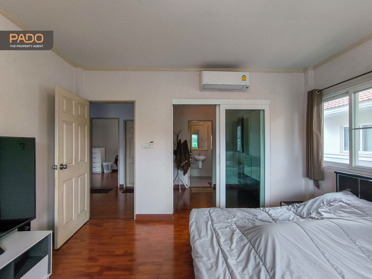 รูป ให้เช่า บ้าน ศุภาลัย พาร์ค วิลล์ รามอิทรา 5 ติด ถนนเทพรักษ์ 58 ตร.ว. 5 นอน 4 น้ำ มีบ่อปลาสวนหน้าบ้าน - รูปที่ 16/26