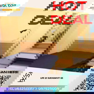 #Z3900💥 291268 🔥 Condo for Rent: Life @ Sukhumvit 65