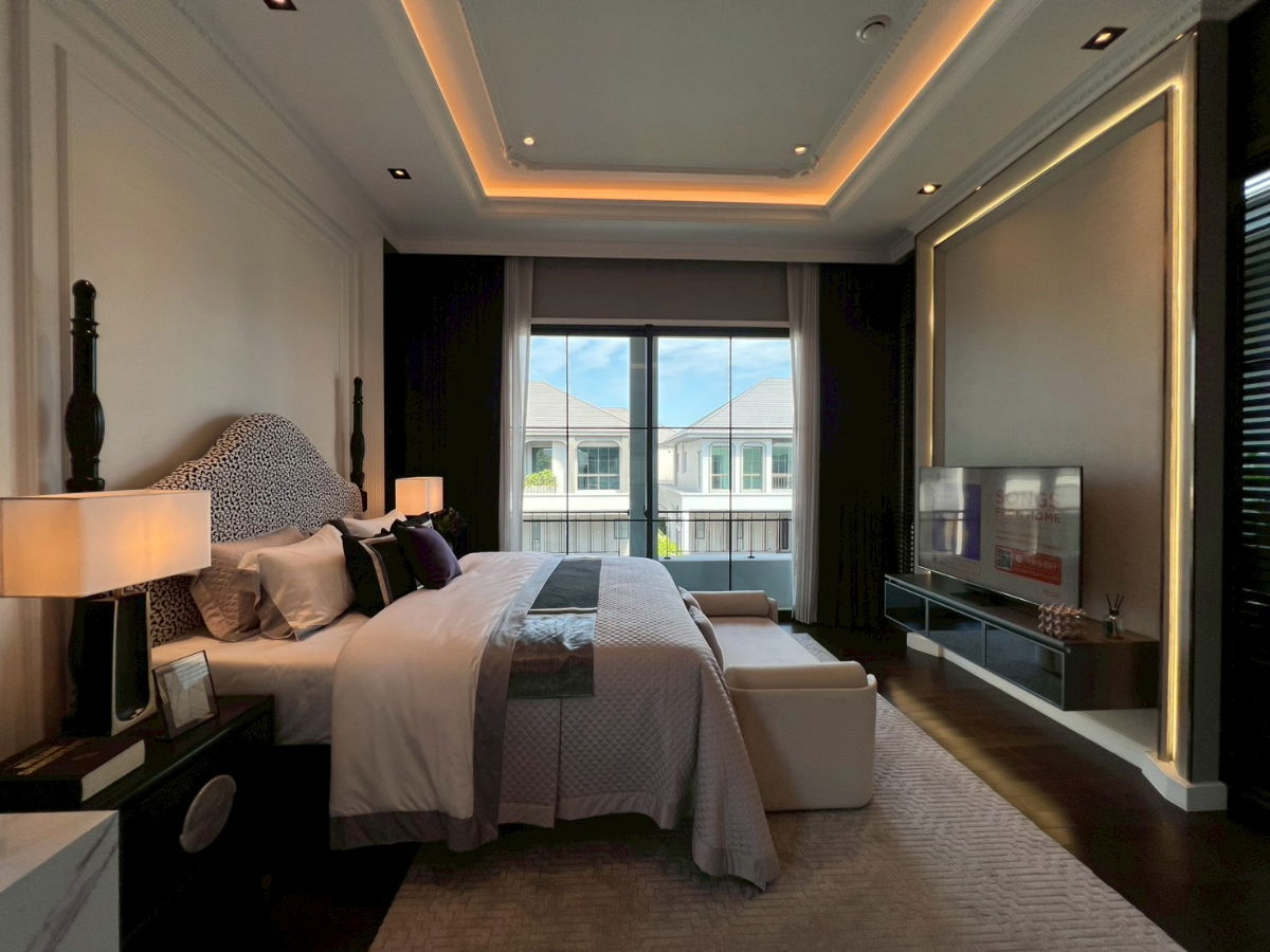 รูป Grand Bangkok Boulevard บางนา กม.15 ใกล้ทางด่วนและสนามบินสุวรรณภูมิ เพียง 73 ครอบครัวเท่านั้น - รูปที่ 8/19