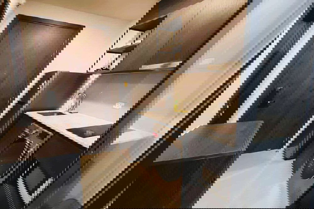 รูป 🔥 สำหรับเช่า !! วิวสวน, ทำเลดี!! 🔥 Code C20230300066..........XT Huaikhwang, 1 ห้องนอน, 1 ห้องน้ำ, แต่งครบ, พร้อมเข้าอยู่📣📣 - รูปที่ 6/7