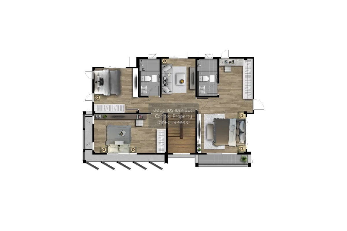 รูป ขายบ้าน  เซนโทร บางนา - กิ่งแก้ว ราชาเทวะ บางพลี สมุทรปราการ CX-141142 ✅ ทักไลน์ @connexproperty ตอบทันที ทีมงานมืออาชีพ ✅ - รูปที่ 3/3