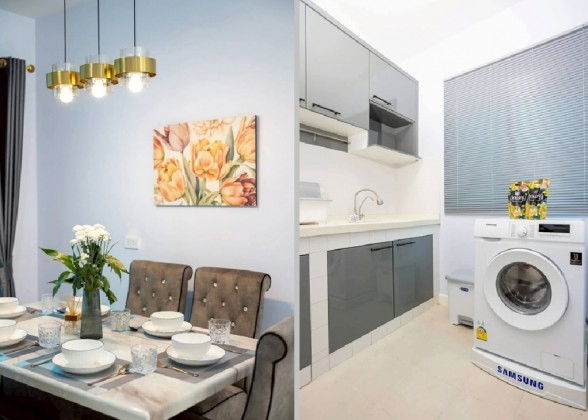 รูป ให้เช่าทาวน์โฮม 3 ชั้น หมู่บ้านกลางเมือง ลาดพร้าว 71 ซอยนาคนิวาส 34 แอร์ 5 เครื่อง เฟอร์นิเจอร์ครบ / อยู่อาศัย / Chinese Welcome - รูปที่ 8/12