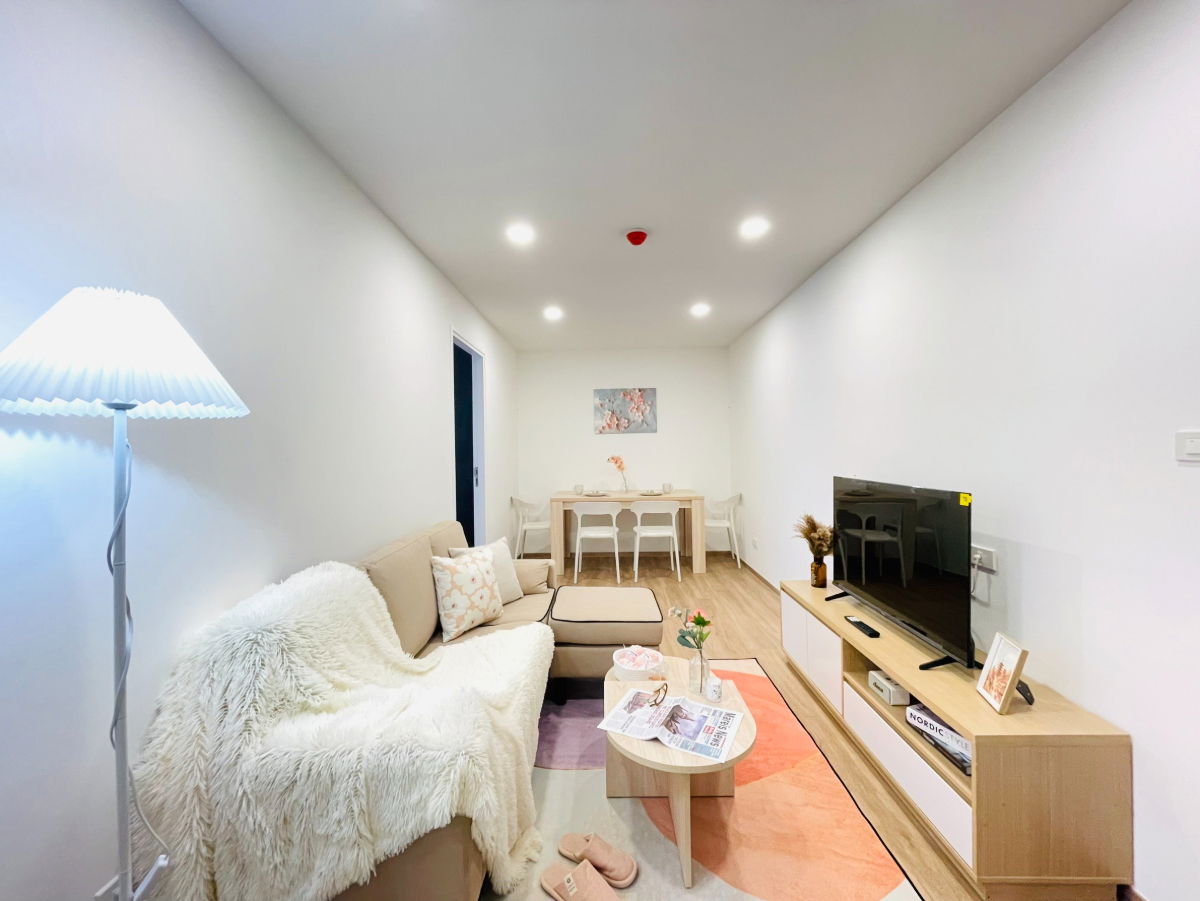 รูป 🏢 ให้เช่า Cybic Ratchada 32 (ไซบิค รัชดา 32) คอนโดห้องใหญ่ 2 นอน โปร่ง อยู่สบาย ฟังก์ชันครบ พร้อมเข้าอยู่ทันที - รูปที่ 4/12