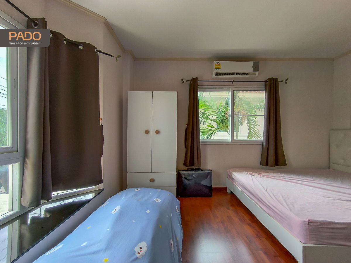 รูป ให้เช่า บ้าน ศุภาลัย พาร์ค วิลล์ รามอิทรา 5 ติด ถนนเทพรักษ์ 58 ตร.ว. 5 นอน 4 น้ำ มีบ่อปลาสวนหน้าบ้าน - รูปที่ 22/26