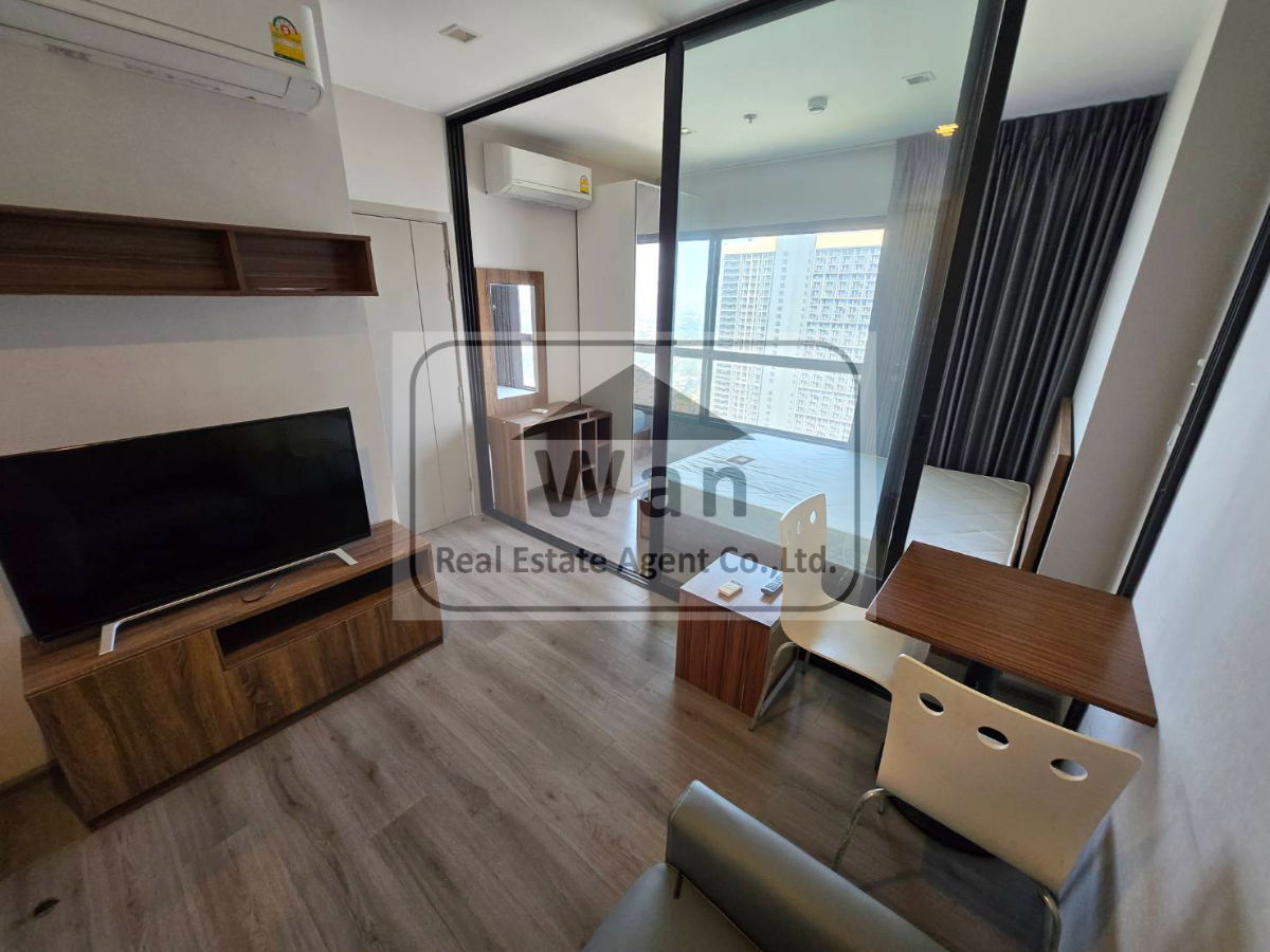 รูป ให้เช่าคอนโด politan rive ชั้น 55 ขนาด 25 ตร.ม. เฟอร์นิเจอร์ เตรื่องใช้ไฟฟ้า วิวแม่น้ำ ( top floor ) - รูปที่ 1/10