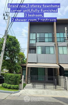 3-BR Townhouse at Baan Klang Muang Rama 9-Krungthep Kreetha close to Suvarnabhumi Airport (ID 2515233)