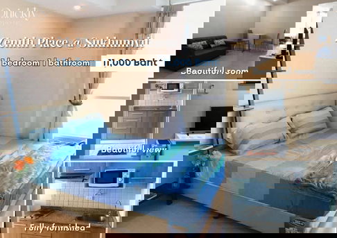 Zenith Place @ Sukhumvit | Price 11,000 THB | Beautiful room, great location, fully furnished, ready to move in January 11, 2026