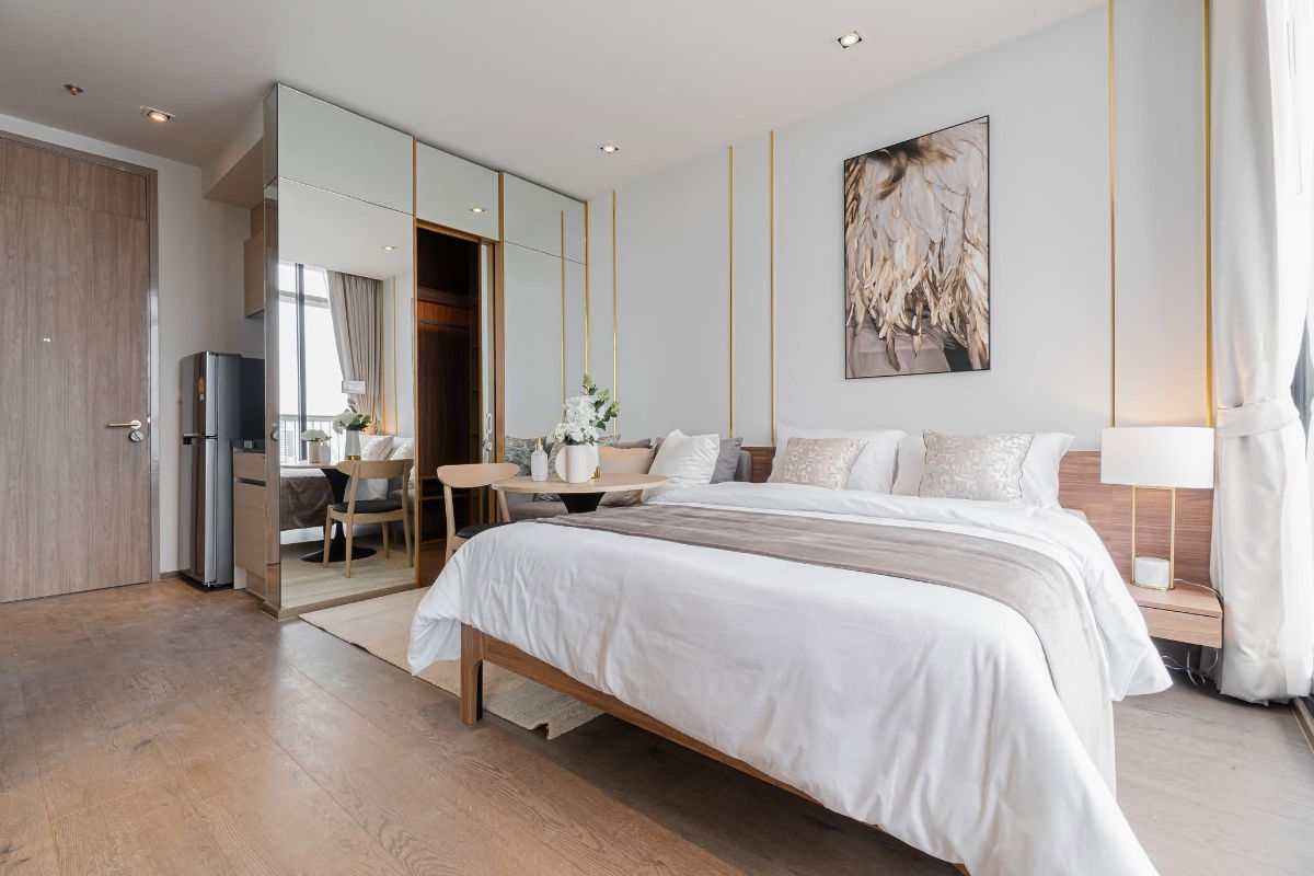 รูป Park Origin Phrom Phong Phase 2 | ตึก 5 ชั้น 41 | Studio Layout พิเศษ พร้อม Walk-in Closet | 24,000 บาท/เดือน - รูปที่ 11/12