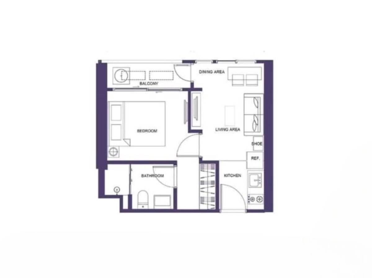 picture 1-BR Condo at XT Ekkamai near BTS Thong Lor (ID 2454115) - 6/6