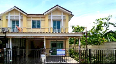 ทาวน์โฮม นนทบุรี : ขายทาวน์เฮ้าส์มือสองนนทบุรี โครงการ พฤกษาวิลล์54 พระราม5-นครอินทร์ (Pruksa Ville 54 Rama5) หลังมุม ใกล้รถไฟฟ้าสายสีม่วงสถานีแยกติวานนท์