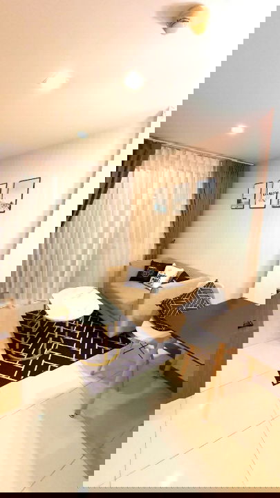 รูป ✨ ขายคอนโดพร้อมผู้เช่า รายได้สม่ำเสมอ น่าลงทุน ✨ 🏢 Airlink Residence คอนโดใกล้สนามบินสุวรรณภูมิ ✈️ เพียง 1.55 ล้านบาท ข้อมูลเพิ่มเติม... - รูปที่ 7/14