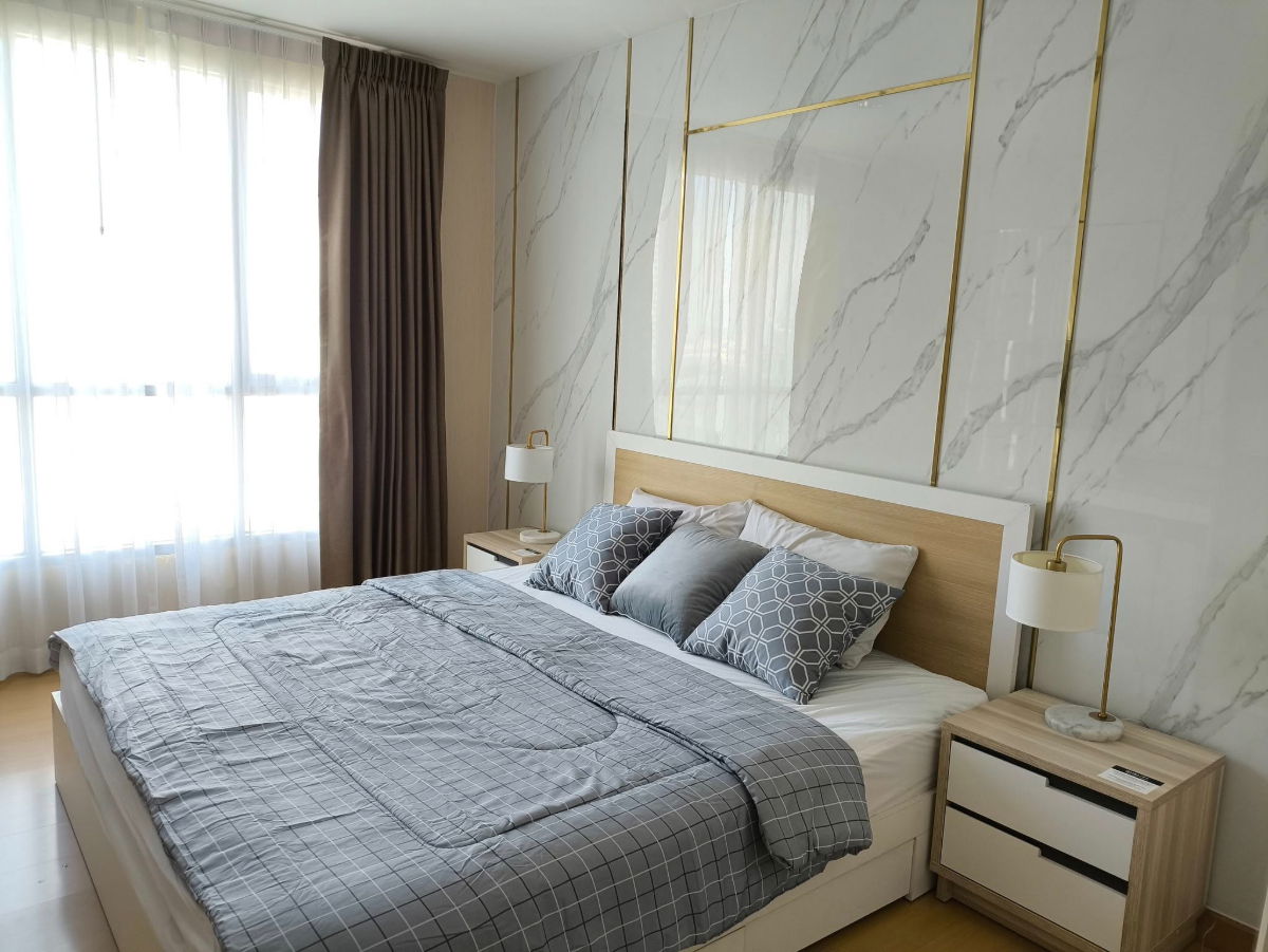 รูป ให้เช่าคอนโด ไลฟ์ แอท สุขุมวิท 65 Life Sukhumvit 65 2beds คอนโดติดถนน ใกล้ BTSพระโขนง 2นอน มีอ่างอาบน้ำ เฟอร์ครบ - รูปที่ 2/7