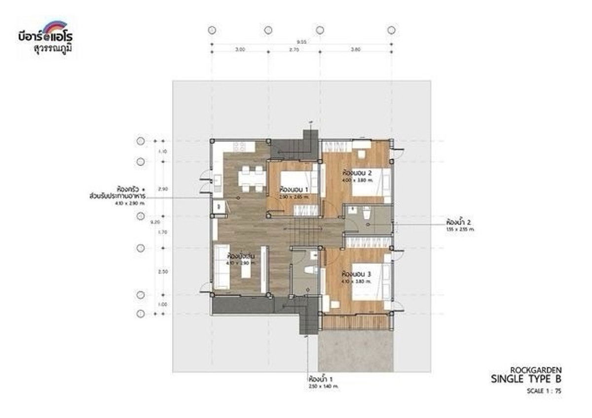 รูป 🏠 ให้เช่าบ้าน : Baan Rock Garden 3 (BR @ Aero) (บ้านร็อคการ์เด้น 3 (บีอาร์ @ แอโร))   รหัสทรัพย์ | 📌LNP-H169  - รูปที่ 26/29