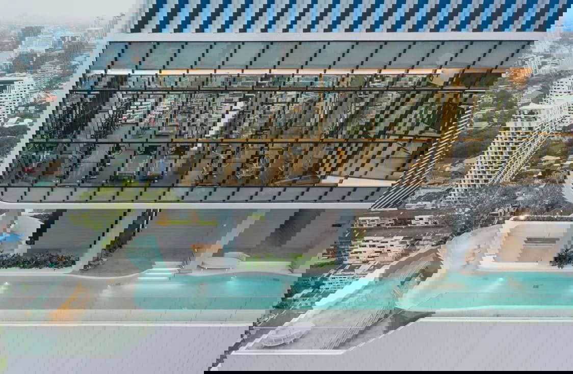 picture Condo for rent, XT Ekkamai. near BTS ekkamai - 14/14