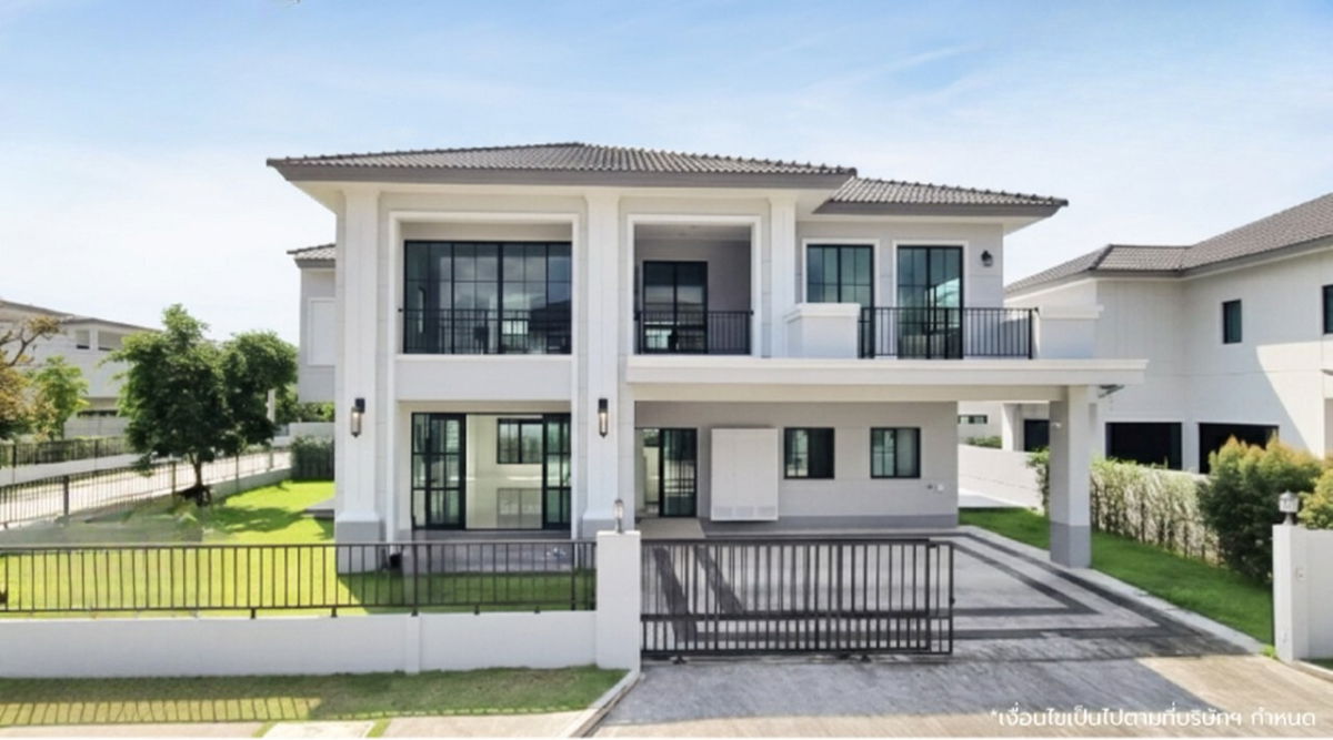 picture For sale: Resale detached house in Laddarom Phutthamonthon Sai 3 project, corner unit, near Central Salaya. - 1/19