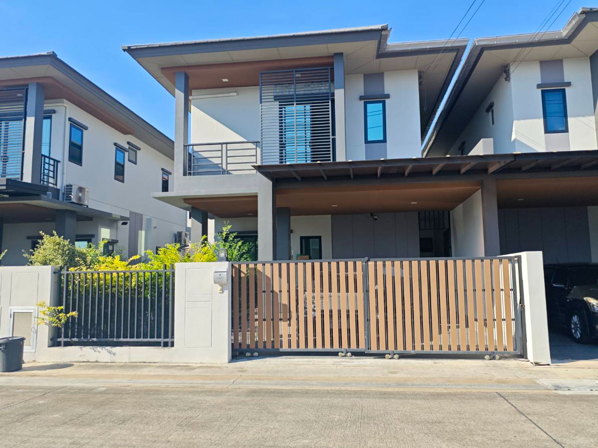 picture Semi-detached house, Phumchanok Village, Phutthamonthon Sai 4–5 - 2/17