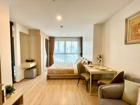 🟢Condo For Sale 🟢IDEO O2 Bangna Near BTS Bangna Fully-Furnished Type Studio  HOT!!