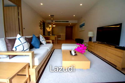 เช่าคอนโด ภูเก็ต : Spacious 2-bedroom unit for rent at a beachfront condo in Mai Khao