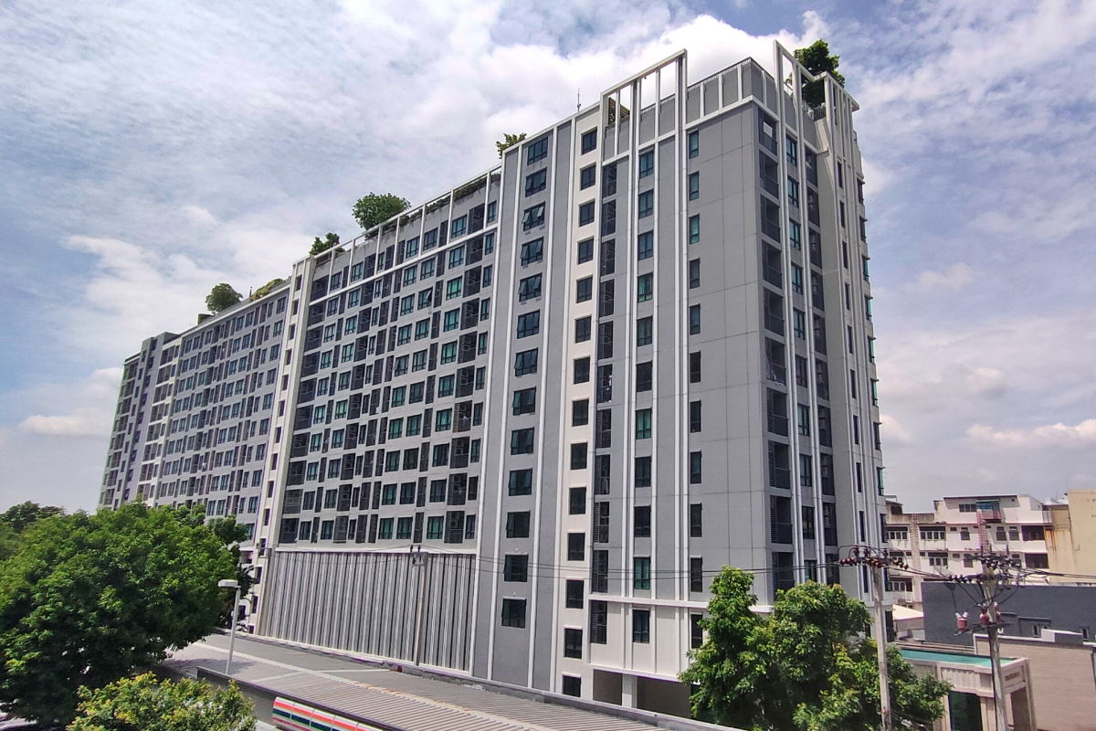 รูป ขายคอนโด ไนท์บริดจ์ สกายซิตี้ สะพานใหม่ ​​ | KnightsBridge Sky City Sapanmai ชั้น 14  ติดรถไฟฟ้าสถานีสายหยุด - รูปที่ 9/10